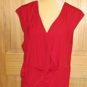 NY Collection Woman: Long Red Dress: Size 3X